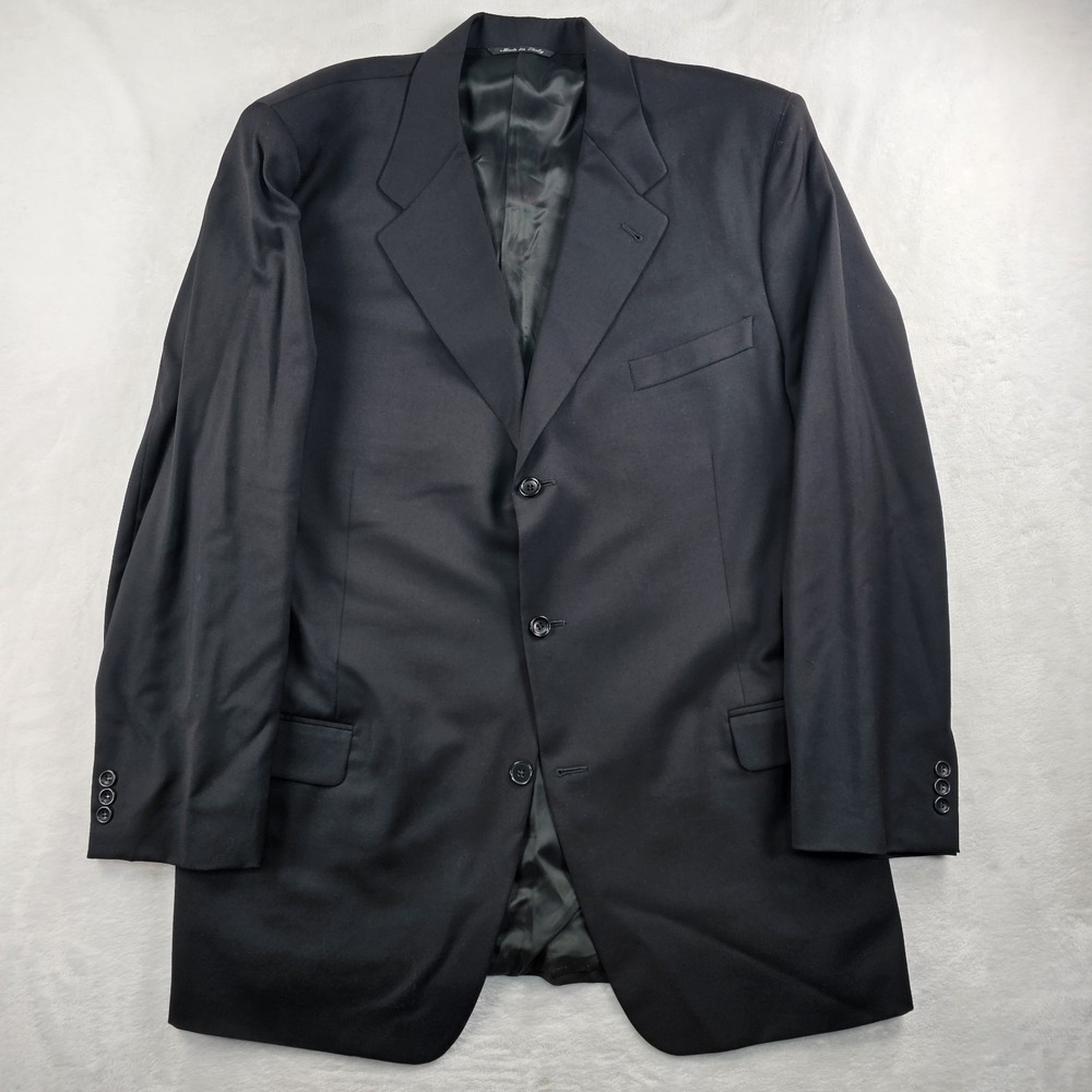 Canali Bernini Proposta 100% Wool 3 Button Sport Coat Mens 44L Jacket 16320/64
